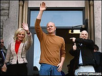 Samuel Wurzelbacher fez campanha em Ohio junto com McCain