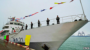 中国海事巡逻船海巡21