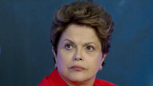 Dilma Rousseff durante Conferência da União Industrial da Argentina, em Buenos Aires, em foto de 28 de novembro de 2012 (AP)