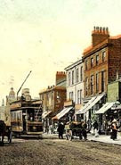 Image of Market Street, Darwen around 1908