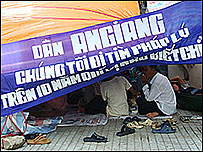 Người dân lên TP. HCM khiếu kiện