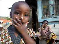 Trẻ em ở Lagos, Nigeria