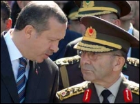 Recep Tayyip Erdoğan ve Hilmi Özkök