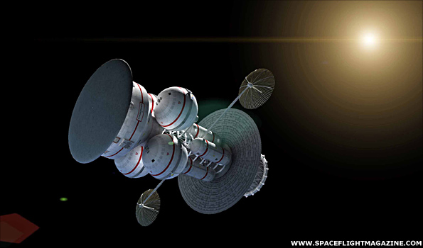 Interstellar travel ship