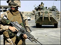 Irak'taki Amerikan askerleri (Arşiv)