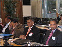 Govt.delegation at talks