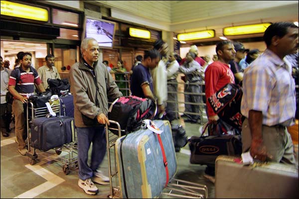 लेबनान से लौटे भारतीय