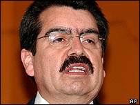 O ministro mexicano de Segurança Pública, Ramón Martín Huerta