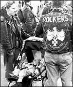 A young rocker family.