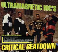 Ultramagnetic MC's 'Critical Beatdown' album cover.