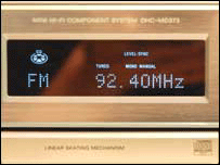 Radio Leeds wavelength display 