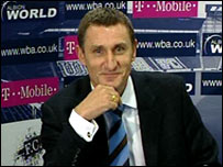 Mowbray at the press conference