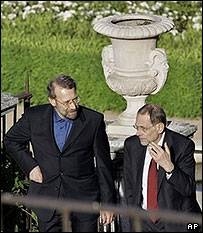 لاريجانی و سولانا