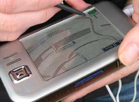 A PDA Running the Ghosts of Nendrum Media Scape