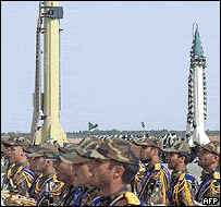 O míssil Shahab 3 é um dos motivos da polêmica