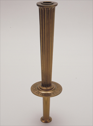 Photo: The torch design for the 1960 Summer Olympic Games