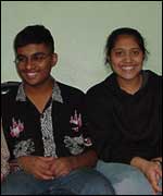 Manisha and brother