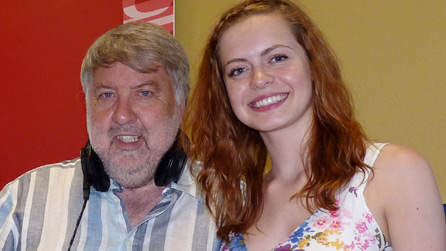 Roy Noble with Sophie Evans