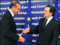 Recep Tayyip Erdoğan ve Jose Manuel Barroso