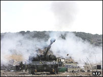 Tanque israelense dispara no Líbano