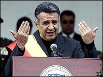 O prefeito de Bogotá, Luis Eduardo 'Lucho' Garzón