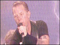 James Hetfield of Metallica