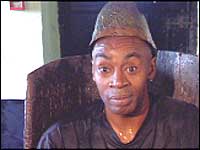 Tony Morris at the ceremony