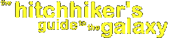 Visit the Hitchhiker's site at BBC Cult