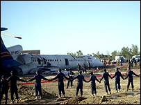 سقوط هواپيما در مشهد