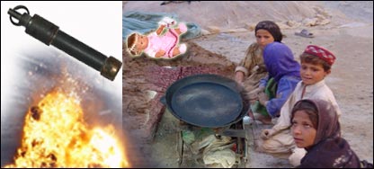 واړه ماشومان له نانځکې سره د لوبې پرمهال