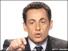 Tổng thống Pháp Nicolas Sarkozy
