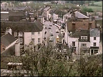 A view of Malmesbury High Street