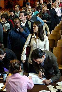 Laura a George Bushovi