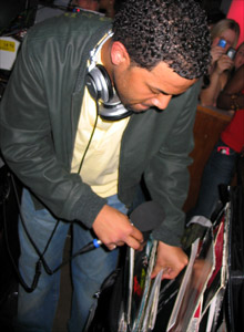 Craig David DJing