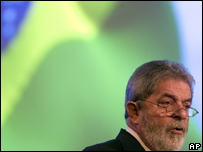 O presidente Luiz Inácio Lula da Silva
