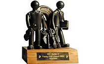 Young Folk Awards Trophy