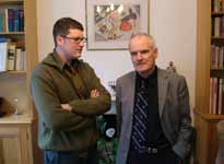 Tom and Sir Peter Maxwell Davies