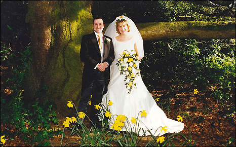 Elizabeth and husband Simon