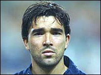 O meia Deco, da seleção portuguesa