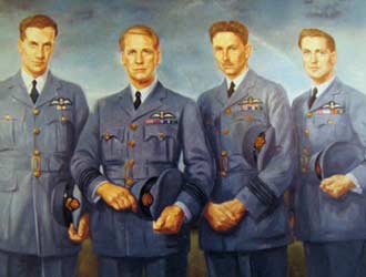 The four flying Douglas-Hamilton brothers