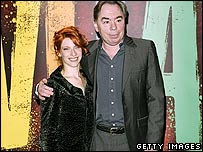 Elena Roger e Andrew Lloyd Webber