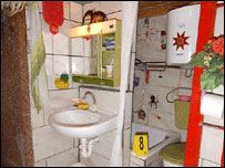 Porão onde Elisabeth ficou com três filhos