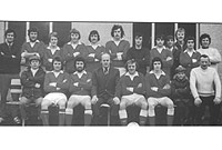 y tim 1af tymor 1975 - 1976. Dyrchafiad i'r brif adran