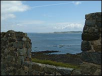 View from Vale Castle