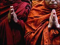 راهبه های بودایی 