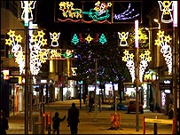 Wolverhampton's Christmas lights