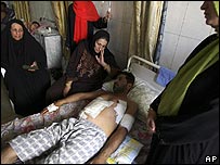 بلیک واٹر کے محافظوں کے ہاتھوں زخمی ہونے والا ایک شخص