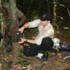 Conservationists at work.