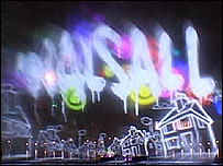 A 40m wide scene from the animation