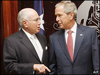 Tổng thống Bush và Thủ tướng Howard